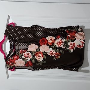 New York and Co Sleeveless Blouse